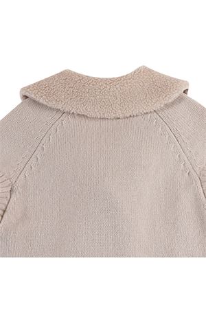 Nannie Merino Wool Waistcoat Soft Sand DONSJE KIDS | 408530000037